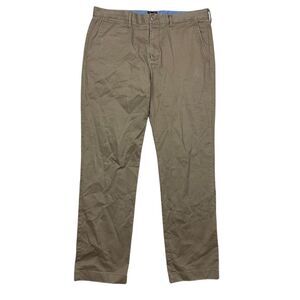 J. Crew Men's Chino Pants Beige Size 33 Classic Fit Casual